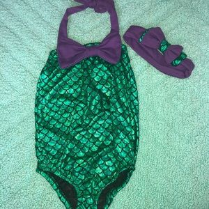 Infant Girl’s Mermaid Suit